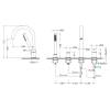 Смеситель на борт ванны Timo Saona 2320/20Y золото шлифованное фото 2