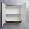 Шкаф Belbagno Fly-Marino FLY-MARINO-700-2A-SC-RW-P 70x30x75 Rovere Moro подвесной с двумя распашными дверцами с доводчиками, двойной фото 3