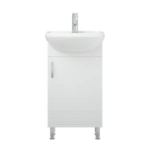 Тумба под раковину Corozo Олимп 45 SD-00000321 43x24.6x85 см Белый