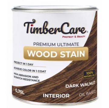 Тонирующее масло TimberCare Wood Stain Темный орех/Dark walnut 0.75 л