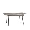 Стол обеденный Tetchair Balmoral 21861 серый, черный 120(160)x80x75 фото 6