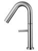 Смеситель для раковины Wonzon & Woghand WW-6068-BS высокий, никель фото 2