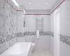Бордюр Cersanit UG1U412 Красный 3x75 фото 4