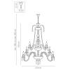 Подвесная люстра Lightstar Campana 716364 фото 3