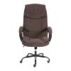 Кресло компьютерное Tetchair Oreon metalBL 25042 коричневый, велюр фото 5