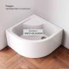 Душевой уголок AM.PM Gem Deep W90G-401A090WT 90x90 фото 9