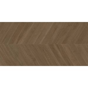Керамогранит Delacora Walnut D120249M Chevron Dark Матовый Карвинг 60x120