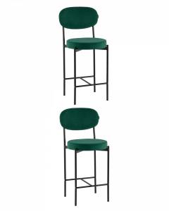 Стул полубарный Stool Group Бриф Original N SG006-bmmPlb-C069 BOX2 ZK Зеленый 2 шт.