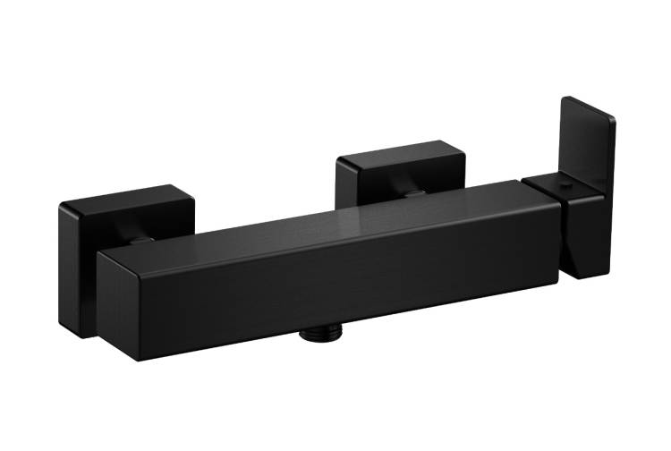 Смеситель для душа AQUAme Savona AQM6813MB черный матовый