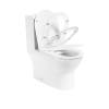 Унитаз-компакт Royce Bianco RCT-131604WH безободковый, сиденье микролифт, белый фото 5