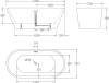 Акриловая ванна BelBagno BB61-1700 фото 2