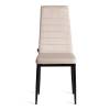 Стул Tetchair Easy (mod. JSC02-1) 21255 металл, флок, beige (бежевый) HLR2/черный фото 5