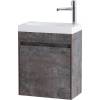 Тумба с раковиной BelBagno Pietra Mini 46 L stone фото 3