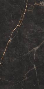 Керамогранит Tubadzin Shinestone Black Pol Ret 59.8x119.8