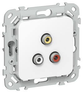 Розетка RCA IEK Flite FI-R10-K01 белый