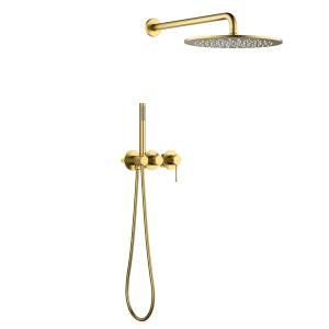 Душевая система Timo Saona SX-2349/20SM золото шлифованное