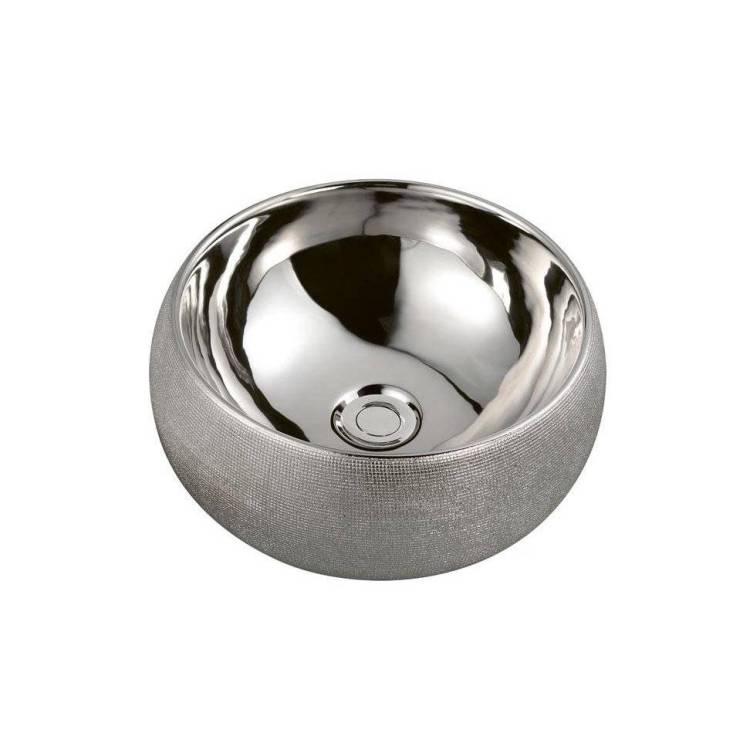 Раковина Armadi Art NeoArt 863 40 см, серебро