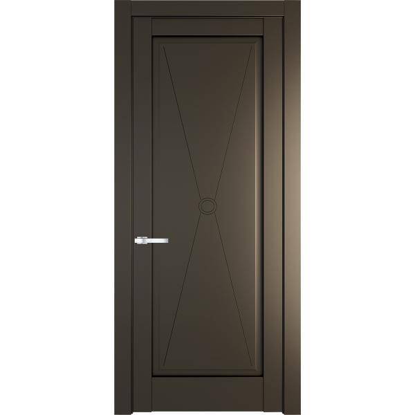 Межкомнатная дверь Profil Doors 1.1.1 PM полотно Перламутр бронза 800x2000