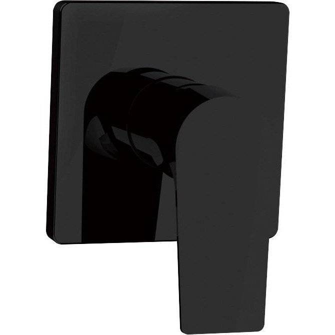 Смеситель для душа Aquanet Static AF330-50B с внутренней частью, черный