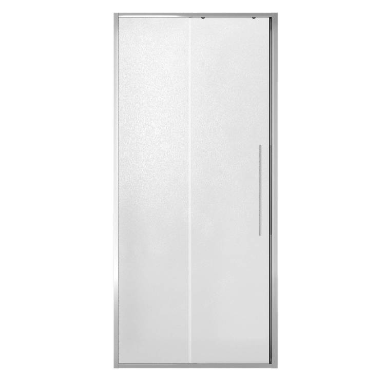 Душевая дверь Niagara Nova NG-65-10CH профиль хром, стекло шиншилла, 100x195