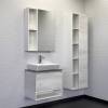 Тумба с раковиной Comforty Прага 60 00-00014535 дуб белый фото 6