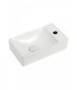 Раковина Agger ASH131375L левая, 38 см, белая глянцевая