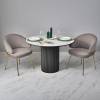 Стол Bradex Home Aura RF 0808 керамогранит Ravena Natural (матовый), черный 110x110x75 фото 15