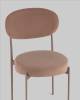 Набор из 4 стульев Stool Group Бриф DD AV 477-C31-K477NEW-7006T-K X4 капучино, каркас капучино муар, велюр фото 8