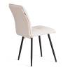 Стул Tetchair Sweet LT 24815 молочный, черный, велюр фото 3