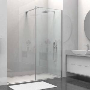 Душевая перегородка Vincea Walk-In VSW-1HS800CL профиль хром, стекло прозрачное, 80x200