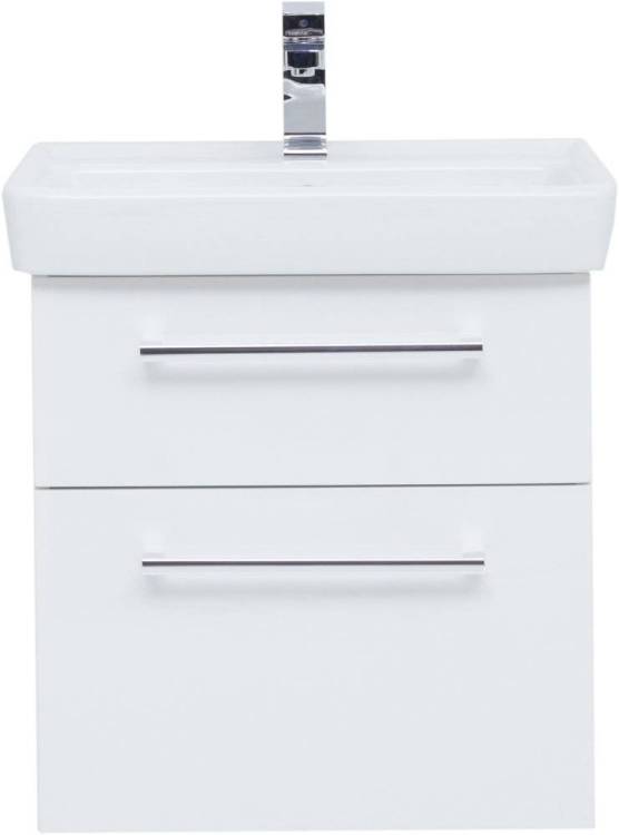 Тумба с раковиной Dreja Q max 60 белая