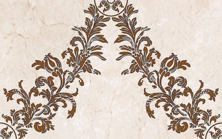 Декор BELLEZA Калинка 04-01-1-09-03-15-650-0 25x40