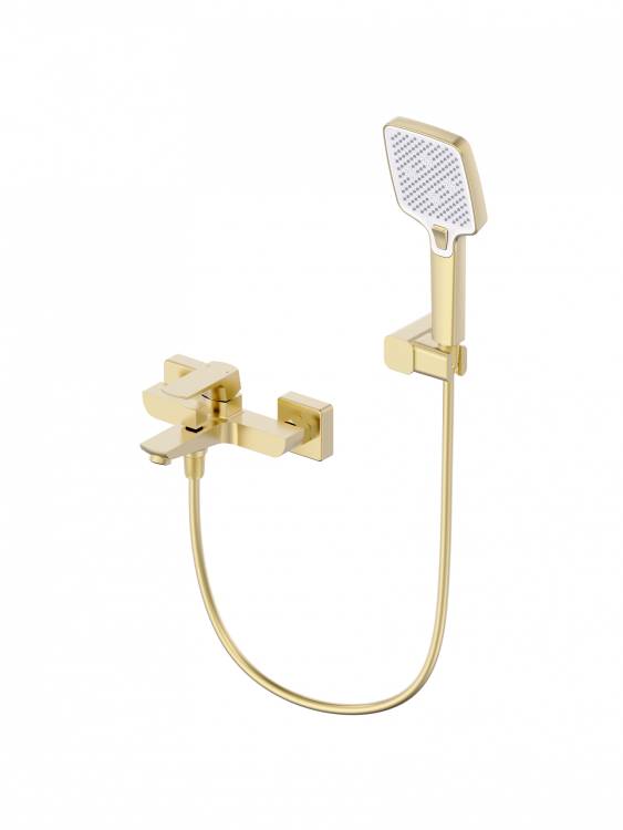 Смеситель для ванны с душем Wonzon & Woghand Forza WW-639031-1-BG брашированное золото