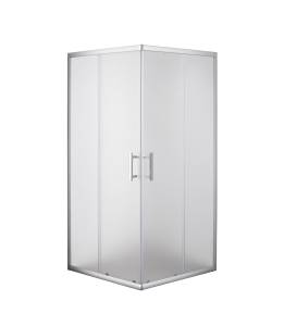 Душевой уголок Olive'S Mino U_MN-90PMS-SD-C профиль хром, стекло матовое, 90x90x180