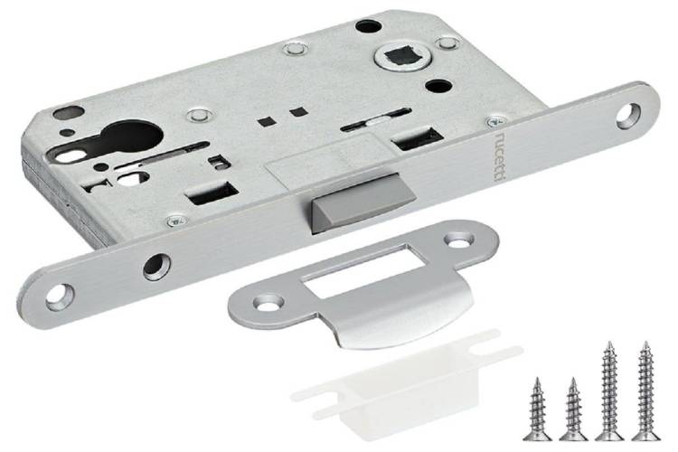 Защелка Rucetti RP1885 SC матовый хром