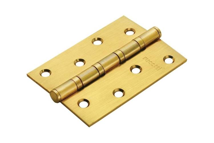 Петля Rucetti RS 100X70X2.5-4BB SG матовое золото