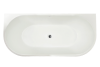 Акриловая ванна Royal Bath Nero RB611901CH белая, 170x80