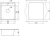 Мойка кухонная Granula Standart ST-4202 белая фото 3