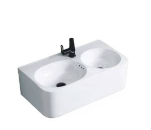 Раковина Cerutti Spa Double Brenta CT9699 двойная подвесная