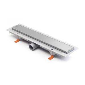 Душевой лоток Paini Klasik CH450KN с рамкой 450 мм D40, хром глянец