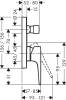 Смеситель для ванны с душем Hansgrohe Metropol 32545000 фото 2