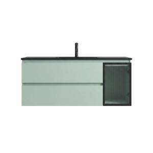 Тумба с раковиной Orans BC-2055 1200L-2GC зеленая, 120x50
