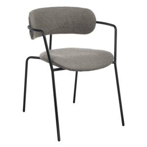 Набор из 2 стульев Bradex Home Ant RF 0864P серый букле