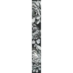 Бордюр Нефрит Керамика Аллегро 05-01-1-56-03-04-100-1 Черный 5x40