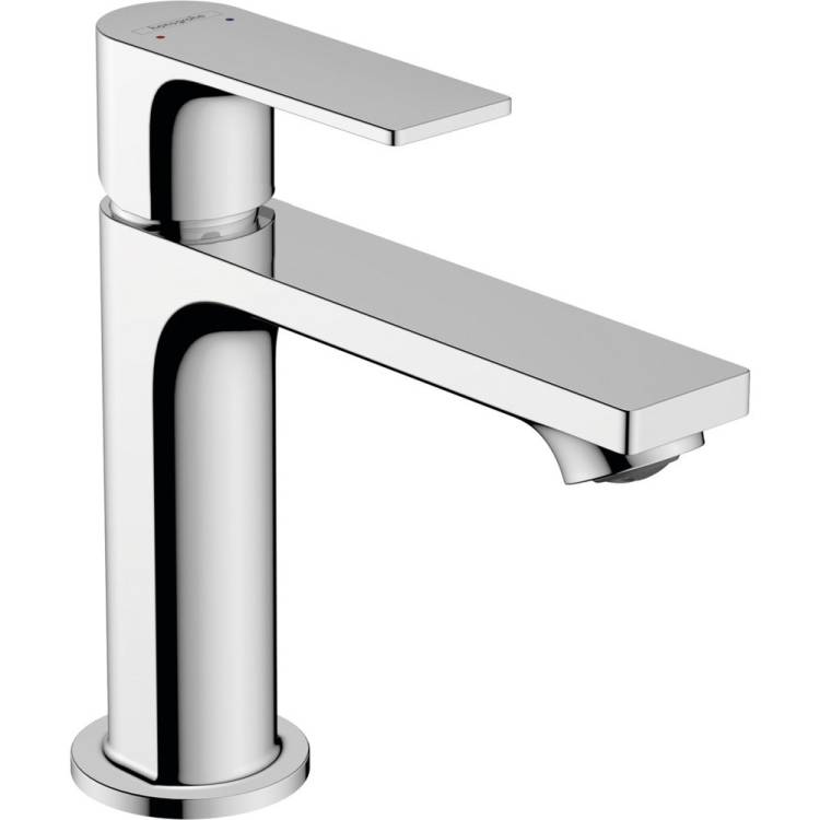Смеситель для раковины Hansgrohe Rebris 72557000 E с донным клапаном, хром