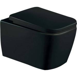 Унитаз подвесной Esbano Tiron ESUPTIROCBM -C черный матовый
