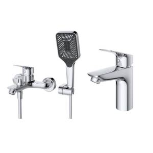 Душевой комплект BelBagno Due DUE-VASM/LVM-CRM хром