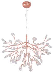 Подвесной светильник Crystal Lux Evita SP63 COPPER/TRANSPARENT