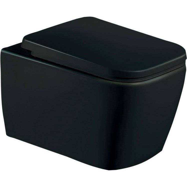 Унитаз подвесной Esbano Tiron ESUPTIROCBM -C черный матовый