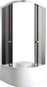 Душевой уголок Arcus AS-302-8 80x80x200, стекла матовые фактурные, с поддоном